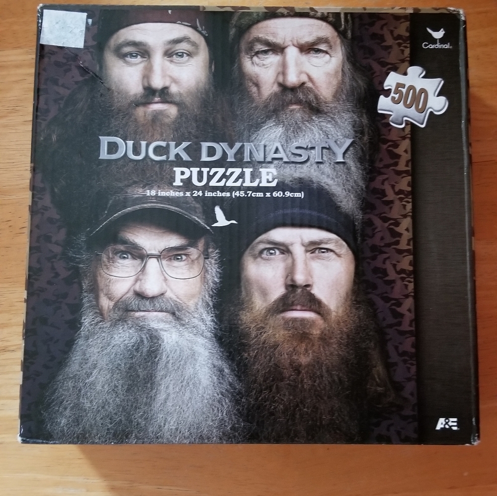 Duck Dynasty 18" x 24" Jigsaw Puzzle 500 Pieces